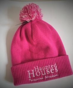 Haunted Houses Official Pink Bobble Hat