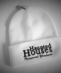 Haunted Houses Official White Beanie Hat
